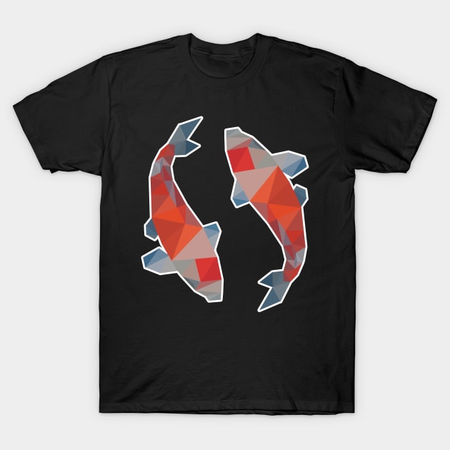 Koi Fish T-Shirt by gumusservi